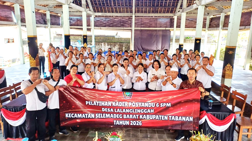 Penyuluhan dan Pelatihan Kesehatan bagi Kader Posyandu 6 SPM Desa Lalanglinggah